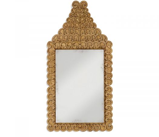 William Yeoward Collected - Country House Chic - Arlington Washed Oak Mirror