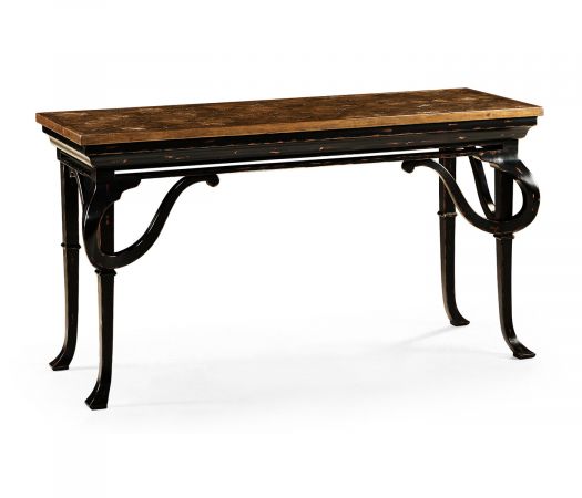 William Yeoward Collected - Uptown Classic - Heathcliff Dark Walnut Console