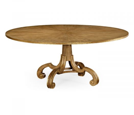 William Yeoward Collected - Uptown Classic - Lacock 70" Washed Oak Dining Table