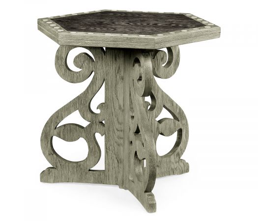 William Yeoward Collected - Country House Chic - Collamore Charcoal Oak Table