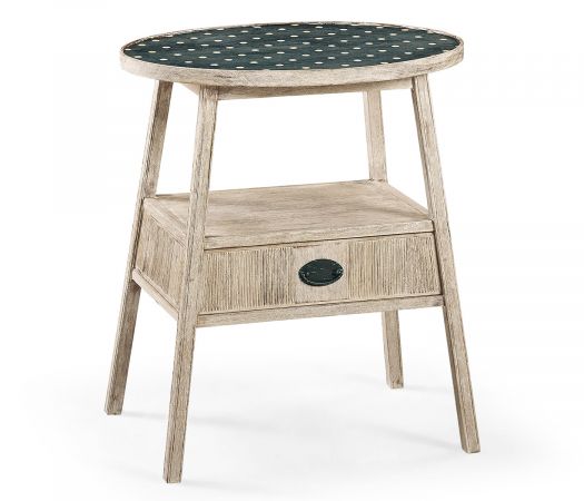 William Yeoward Collected - Country House Chic - Bywater Washed Acacia Side Table