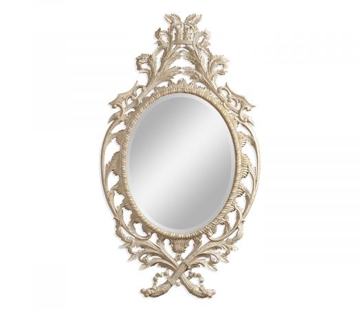 William Yeoward Collected - Uptown Classic - Leicester Venetian White Oak Mirror