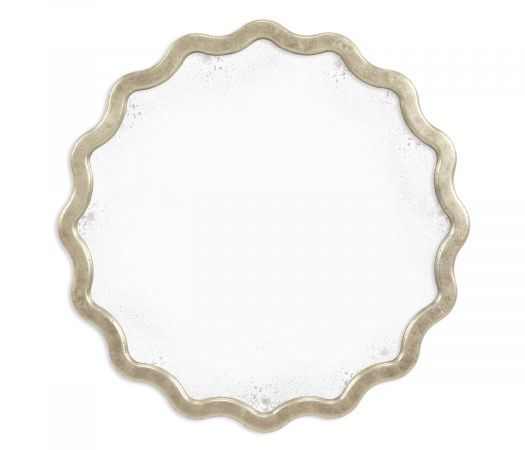 William Yeoward Collected - Urban Cool - Keste Round Silver Mirror