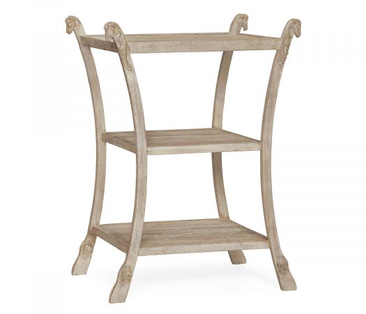 William Yeoward Collected - Country House Chic - Collana Washed Acacia Side Table