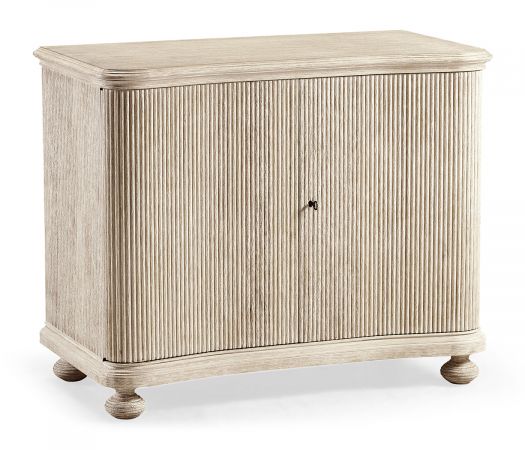 William Yeoward Collected - Country House Chic - Belleville Washed Acacia Storage Cabinet