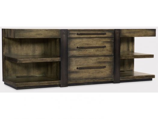 Crafted Leg Desk Credenza