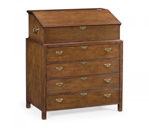 Churchman Collection - Honey Walnut Writing Desk