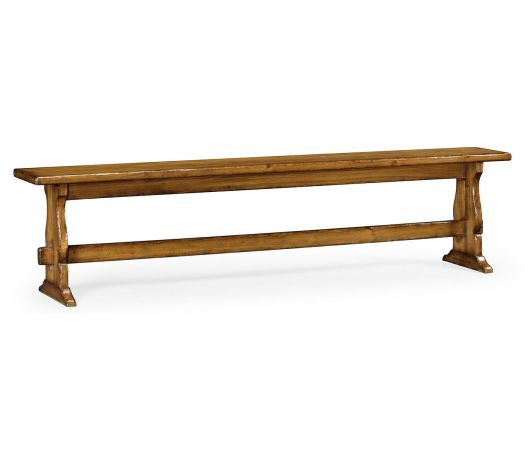 Churchman Collection - Medium Brown Elm Bench