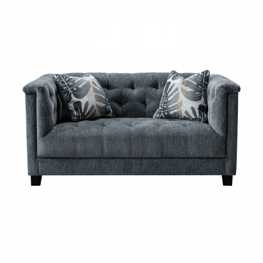 Carlos Grey Loveseat W156