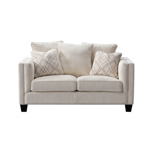 Plush Paradise Beige Loveseat W169