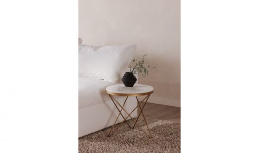 Haley Side Table Black Base