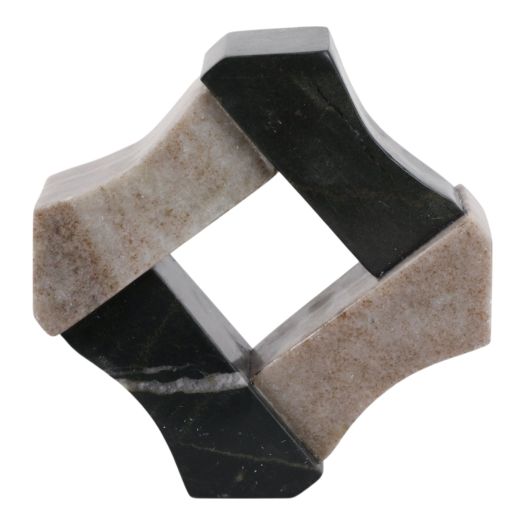 6" LAWRENCE MEDIUM MARBLE DIAMOND STATUARY