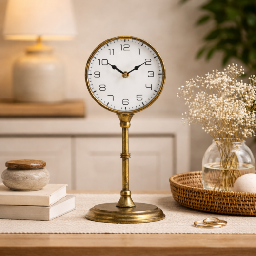 Table Clock,Gold