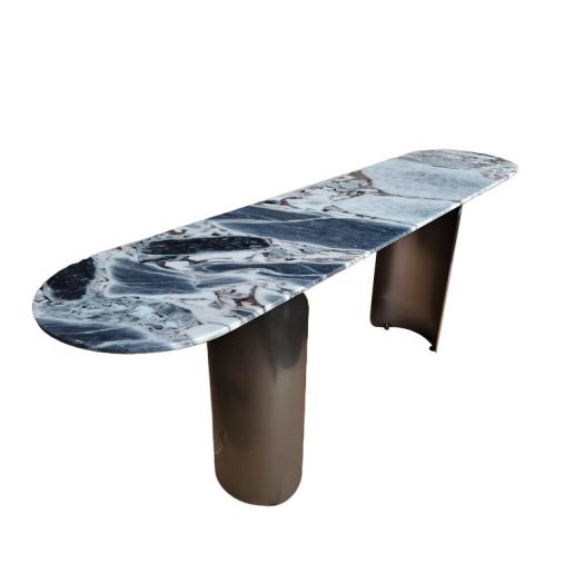 Ocean Storm Console Marble Table