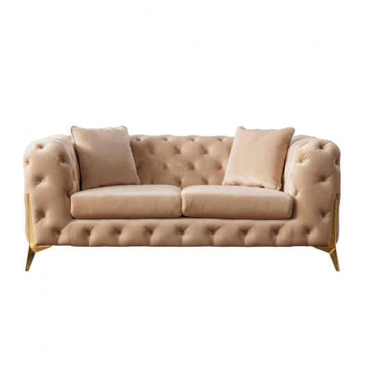 Burlywood Loveseat