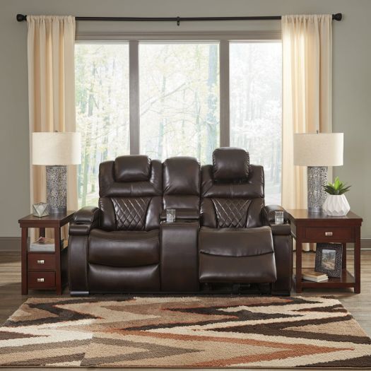 PWR REC Loveseat/CON/ADJ HDRST