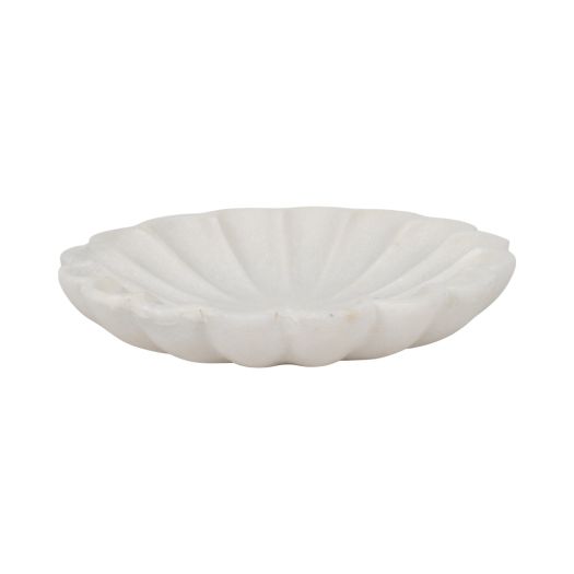 8 Hadara Marble Flower Tray, Tan