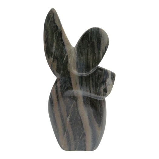 8 Rennalt Large Carved Marble Angel Statuary