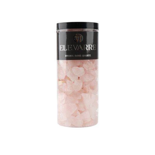 8 Rose Quartz Raw Stone Filler, Pink