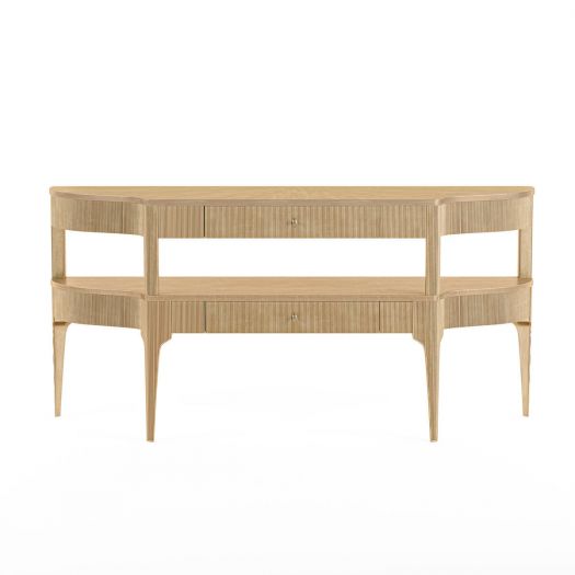 Nova Occasional Sofa/Media Console- Quartz