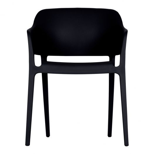 Faro Outdoor Dining Chair Black-M2