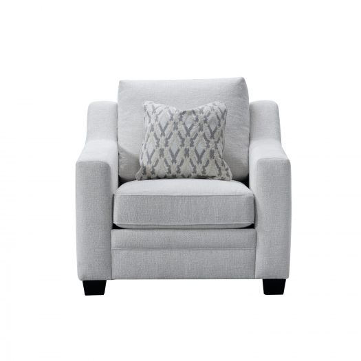 Luxe Haven Creamy Grey Chair W101