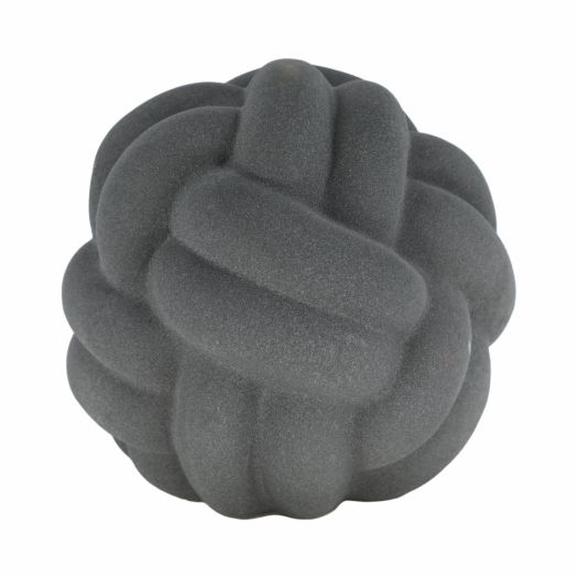 9 Knot Orb Rough Texture, Black