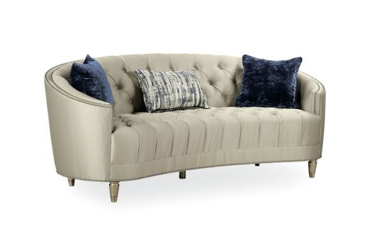 Caracole Elegsnce - Sofa (Dark Blue Cushion)