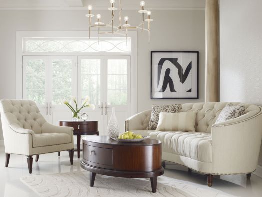 Classic Elegance - Beige Sofa Set