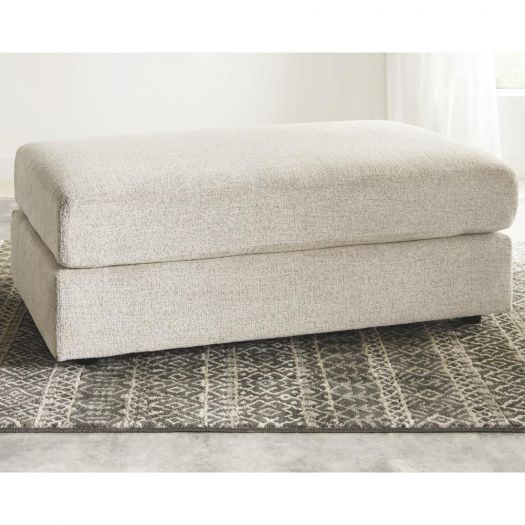 OVERSIZED ACCENT OTTOMAN