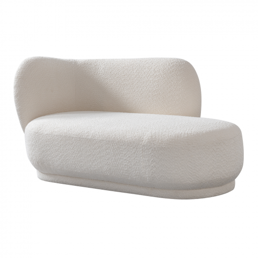 Amany Alayed Creamy 1 seater Chaise