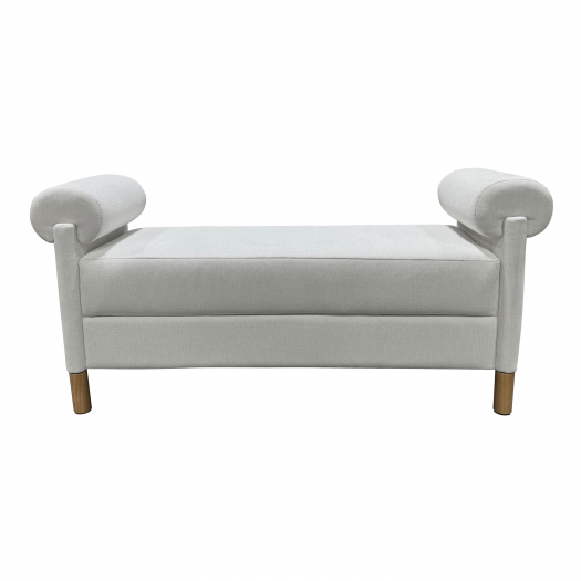 Regency Retreat White Bench (139cm)