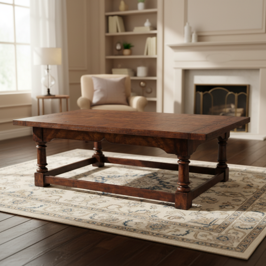 Althorp - Victory Oak - Victory Oak Cocktail Table