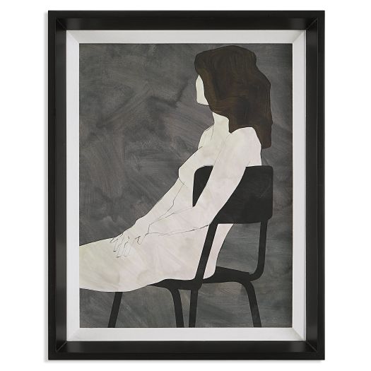 Recumbent Woman Framed Print