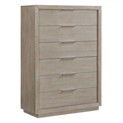 Arcadia Grey 5-Drawer Chest