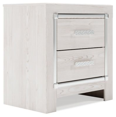  Two Drawer Night Stand