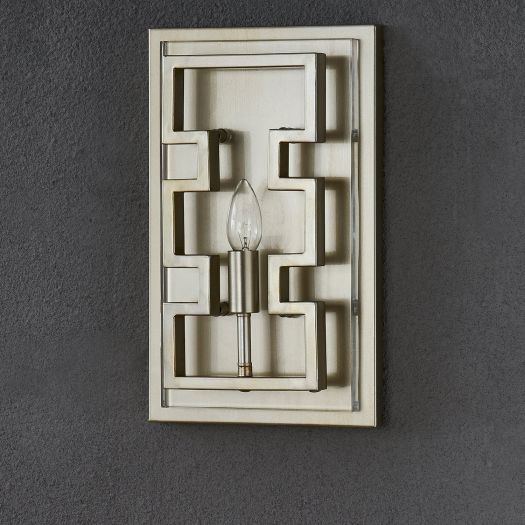 Rhino Gray Wall Sconce