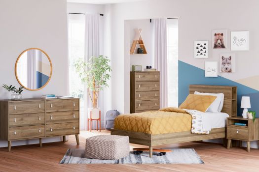 Aprilyn Twin Panel Bed Set