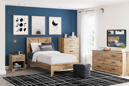 Larstin Twin Panel Bedroom Set