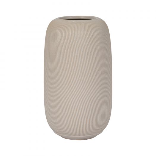 12" KITAMI LARGE VASE, IVORY