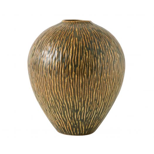 11" PROCIDA SMALL VASE, BROWN