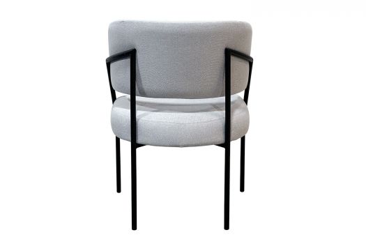 Curve Light Grey Dining chair