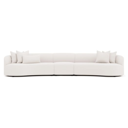 Elle Sectional - White