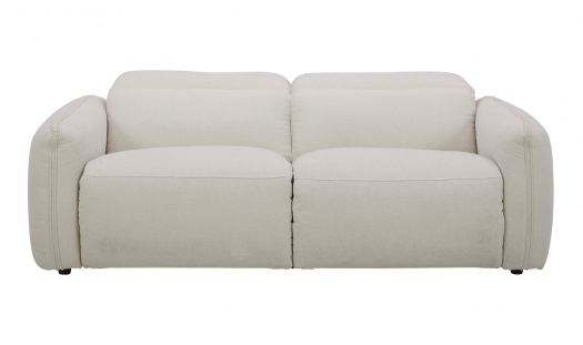 Eli Power Recliner Sofa Warm White