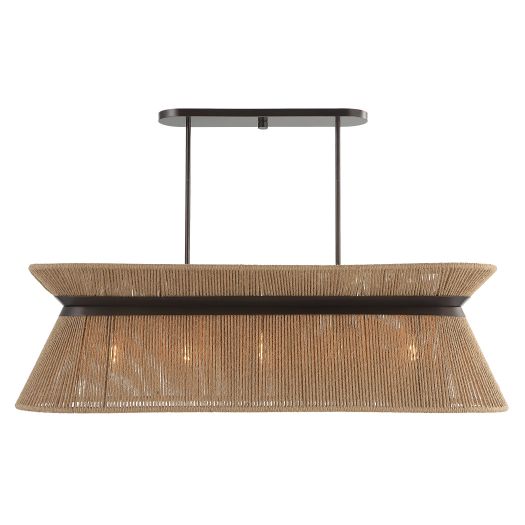 HIGHLY STRUNG, 5 LT LINEAR PENDANT - NATURAL
