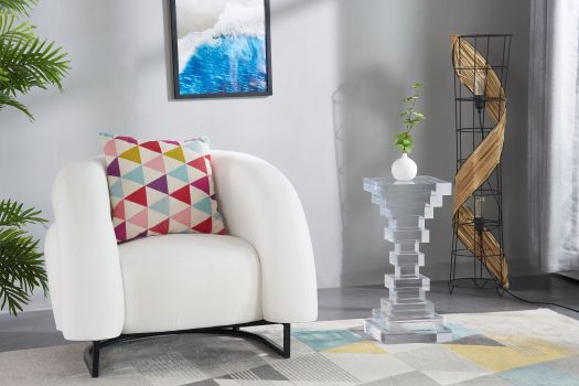 Acrylic side table