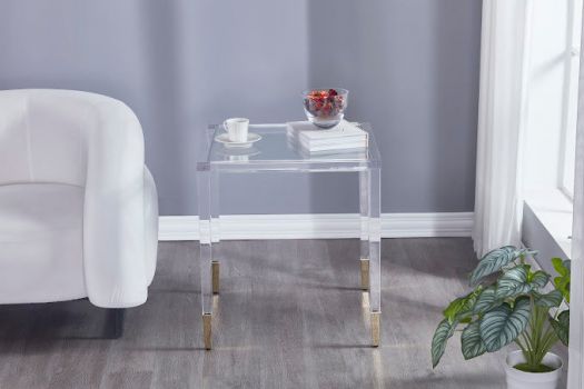 Simple Acrylic Side Table