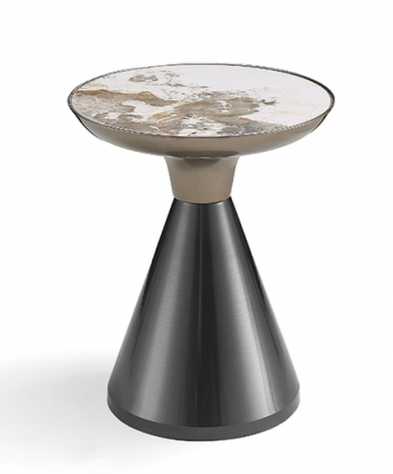 Mona Lisa Sintered Stone End Table