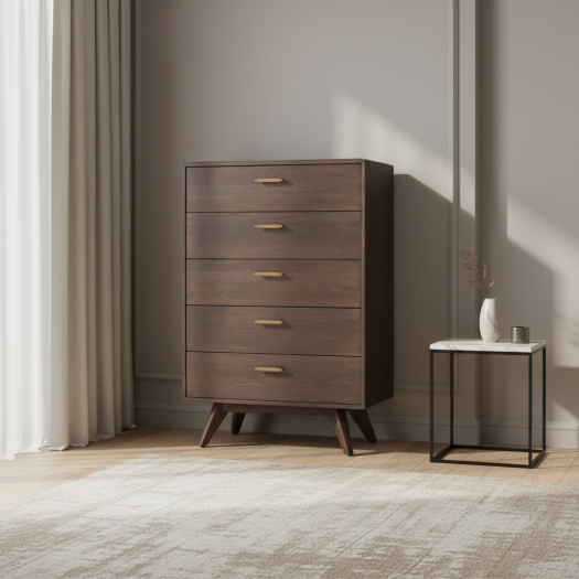 Loft Wooden 4 Drawer Chest