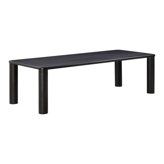 Akola Black Oak Rectangular Dining Table